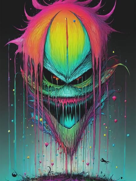 <lyco:AlexPardee:1.0> a character, by Alex Pardee