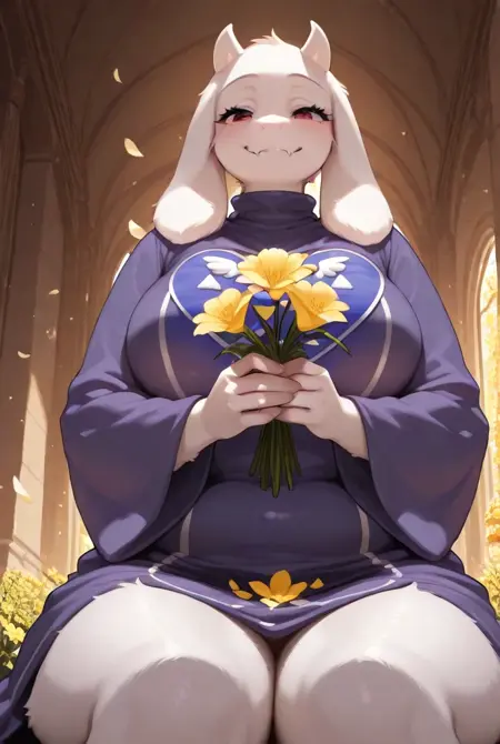 Toriel (Undertale) Pony/iLLus