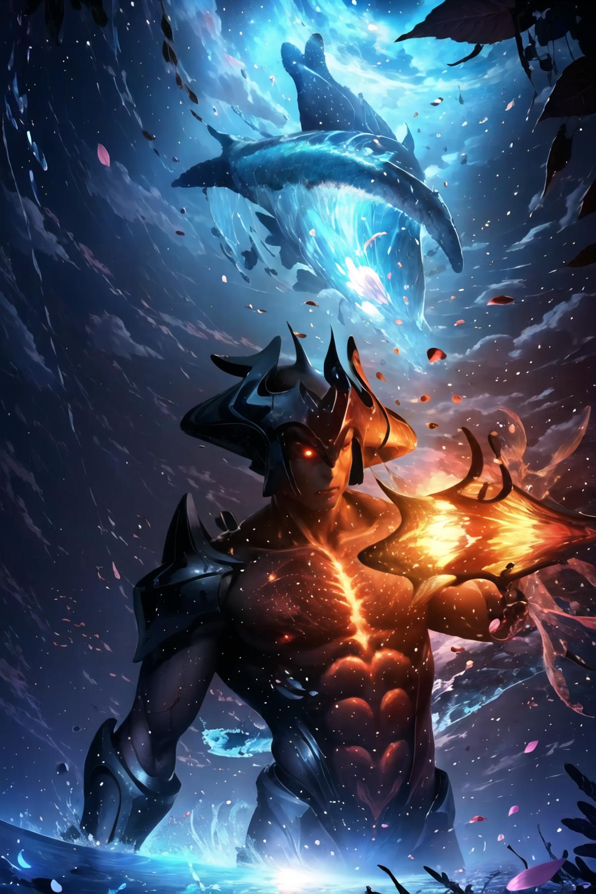 Aatrox the Darkin Blade | League of Legends | Lora image by FallenIncursio