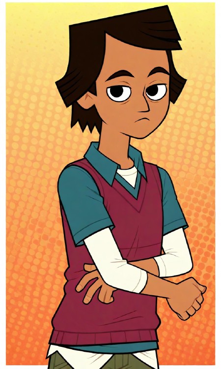 Aged up Noah (Total DramaRama) Illustrious v2