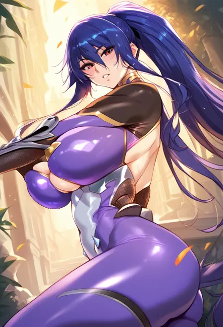 Akiyama Rinko Pony test