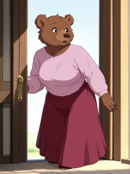 Mother Bear (Little Bear) [Pony SDXL & SD 1.5]