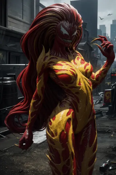 Scream symbiote Mary Jane MJ (Spider-Man 2)