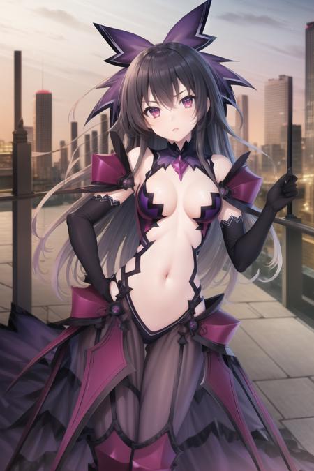 reversetohka armored dress, purple clothing