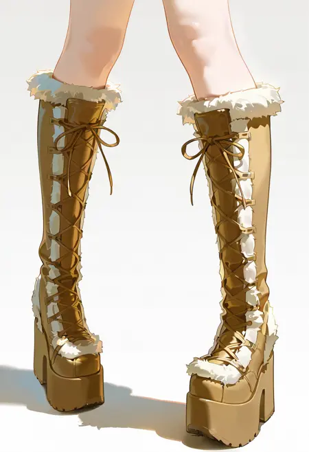 Demonia Cult Camel-311 Platform Boots