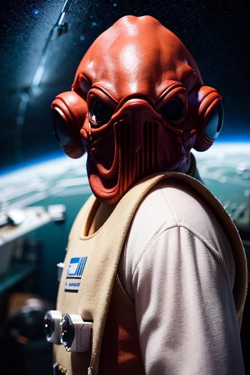 Admiral Ackbar (Mon Calamari) - Star Wars image by adhicipta