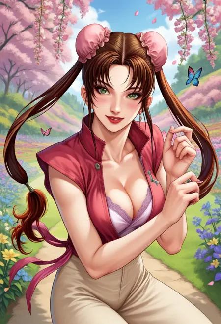 龍狼伝, りゅうろうでん, 蓮花, レンファ, Renfa,