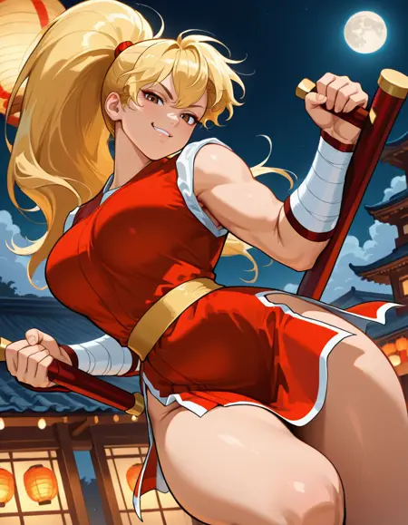 Genryusai Maki 源柳斎マキ | CAPCOM VS. SNK 2