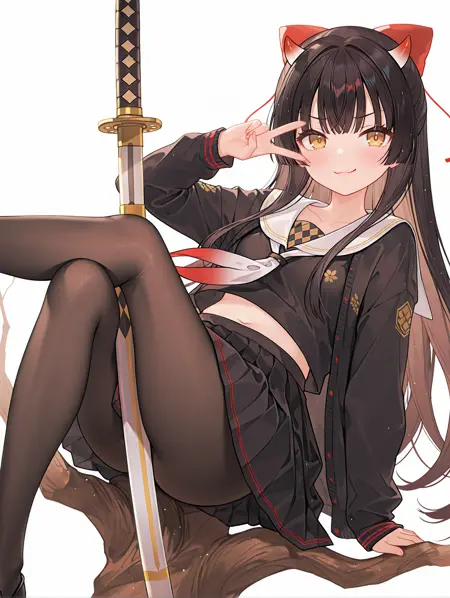 【Illustrious】酒匂 アズールレーン (Sakawa) (azur lane)