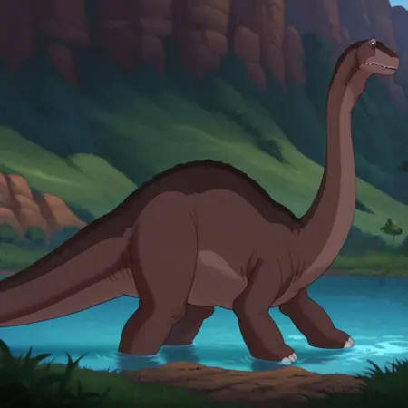 Bron (Land Before Time) illustrious