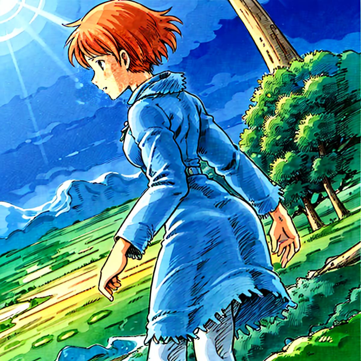 Nausicaa comics (Nausicaa of the Valley of the Wind) LORA image by jibunsagasinotabi