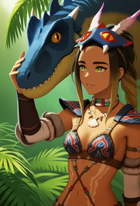 Kayna (Monster Hunter Stories 2) [Character] (NoobAI)