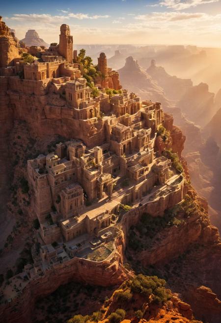 (The colonial city of the future, in the mist-filled Grand Canyon, on an unknown Earth-like planet, 2 moon on sky, Spaceship flight connects colonies:1.3), (Richard Meier:1.2), (Mario Botta:1.3), (avant-garde, future, reality, science fiction, photorealistic), (modern architecture:1.2), 
(Large Files, Ultra Realistic, 8K, 16k, FHD, HD, VFX, Perfect, Photography, composition, Architecture Sales Photography, Architecture Competition, Ultra High Resolution, Cinematography, High Resolution Image:1.1), (dramatic lighting, direct sunlight, ray tracing, clear shadow:1.2),  (real landscape:1.1), (blurred background:1.0), (urban background, more_details) ,
ac_neg1, great lighting, clear, hillscastel, stacked