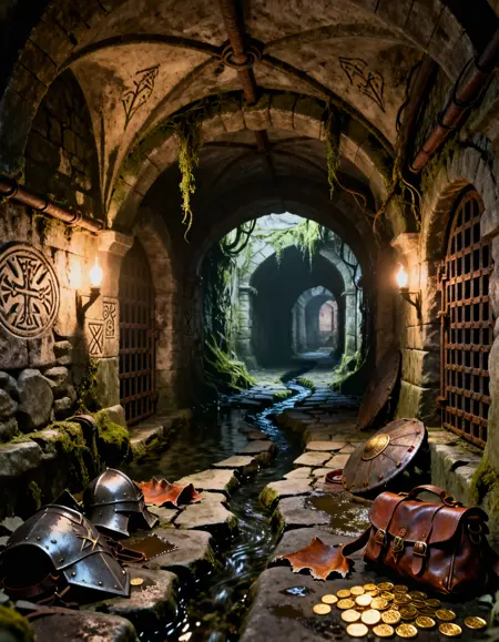 medieval village sewers