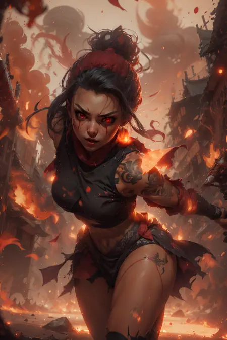 🔥🥷🏾Fire Ninja🔥🥷🏾 Lora