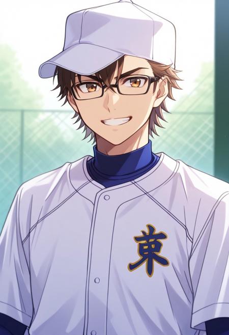 Miyuki Kazuya - Daiya No Ace / Ace of Diamond - Pony + Illustrious Illustrious - 1.0
