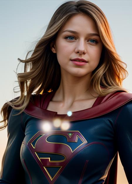 real, photoshoot, realistic, luminescent, atmospheric scene, masterpiece, best quality, (detail skin texture, ultra-detailed body:1.1), RAW photo, (high detailed skin:1.2), 8k uhd, dslr, film grain, Fujifilm XT3,
<lora:melissabenoist_smf_lora_02-000001:0.9>, 1girl, melissabenoist-smf, blonde hair, blue eyes, realistic, blurry background, superhero, blurry, long hair, lips, jewelry, upper body, collarbone, solo, red cape, looking to the side, outdoors, solo focus, depth of field, smile, looking at viewer