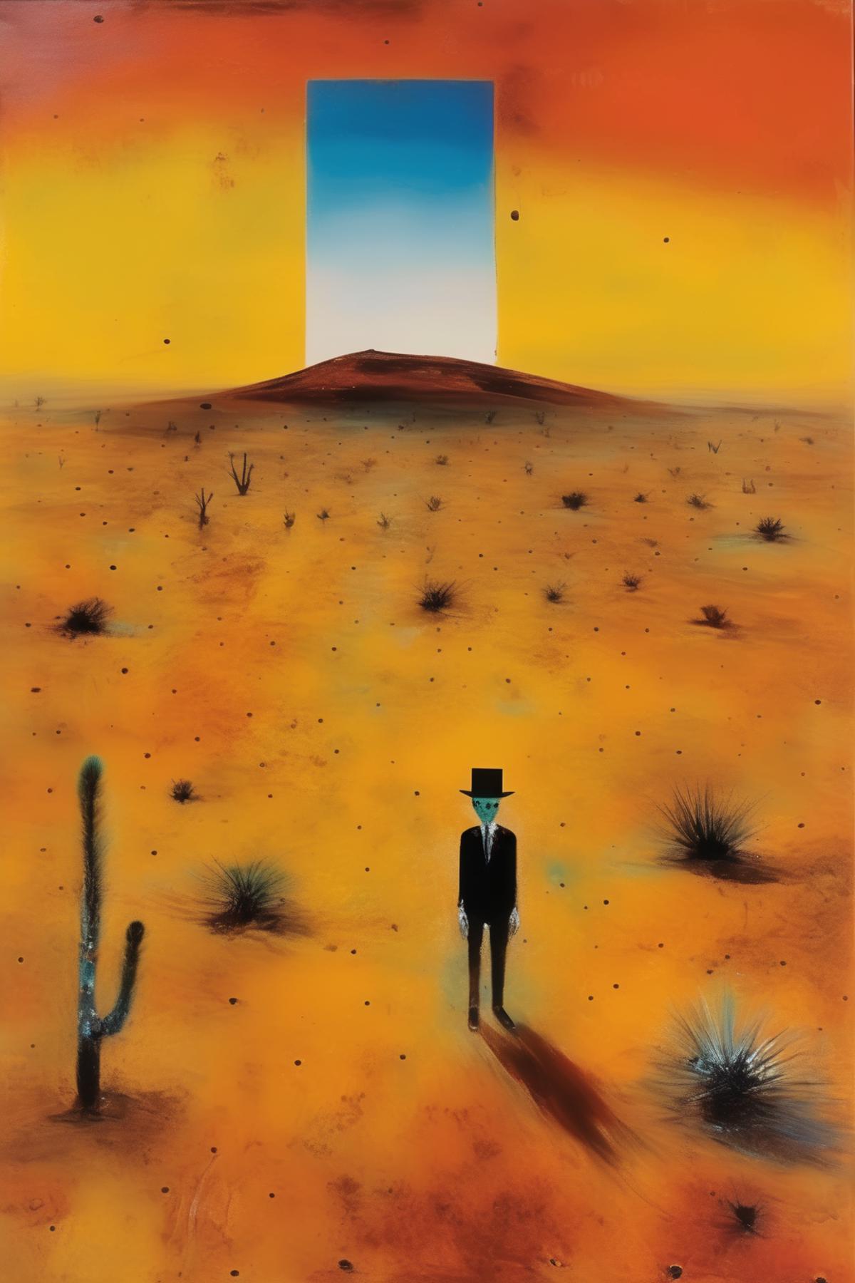 Sidney Nolan Style image by Kappa_Neuro