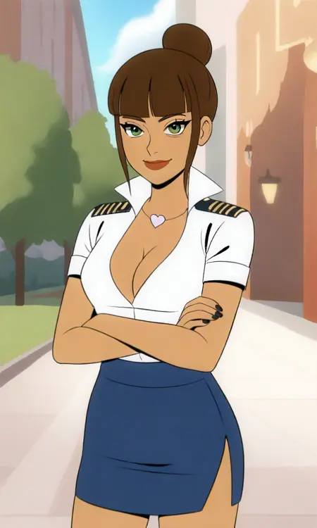 Liza Burrel - Captain Fall