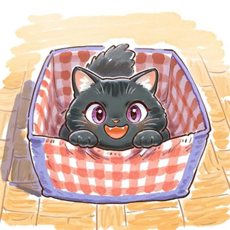 cute watercolour painting V1