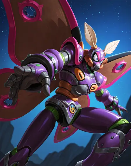 Morph Moth (Mega Man X) (Illustrious) (AD)