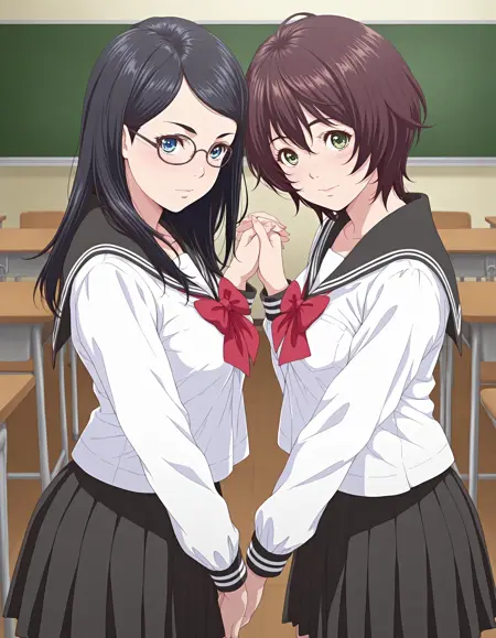 Mitsuki & Yui: [Tooi Kimi ni, Boku wa Todokanai (OVA)] 遠い君に、僕は届かない EP.2