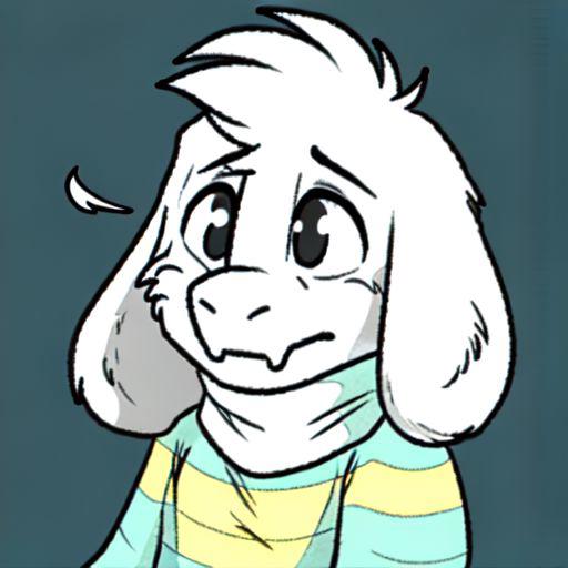 Asriel Dreemurr image by r545n