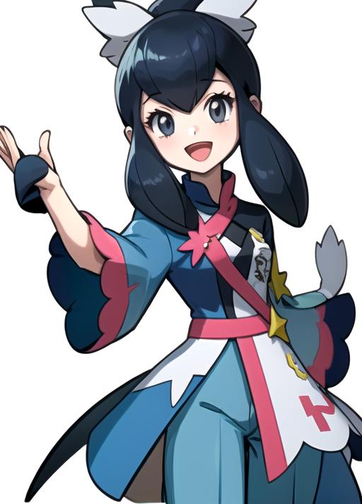 Liza (Pokemon Gym leader) image by TecnoIA
