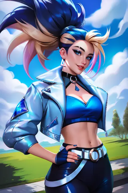 KDA Akali from League of Legends | Pony /SD1.5