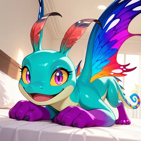 Faerie Dragon/Brightwing (Warcraft) [PonyXL/Illustrious]