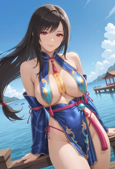 月影 / Moon Shadow - DOAXVV Outfit (Illustrious)