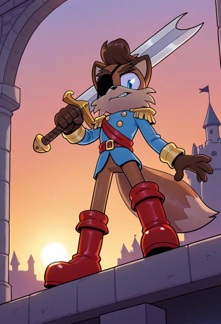 Amadeus Prower - Sonic Archie Comics Illustrious