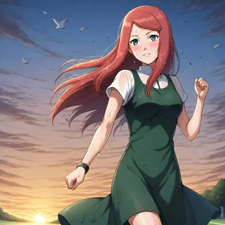 Kushina Uzumaki || IllustriousXL || LoRA || Cute Style || Naruto