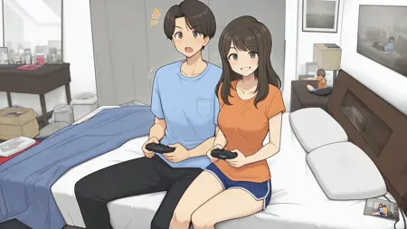 Couple on Bed