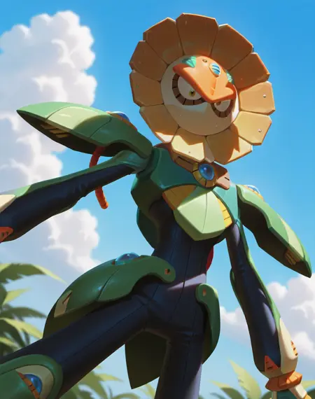 Optic Sunflower (Mega Man X) (Illustrious) (AD)