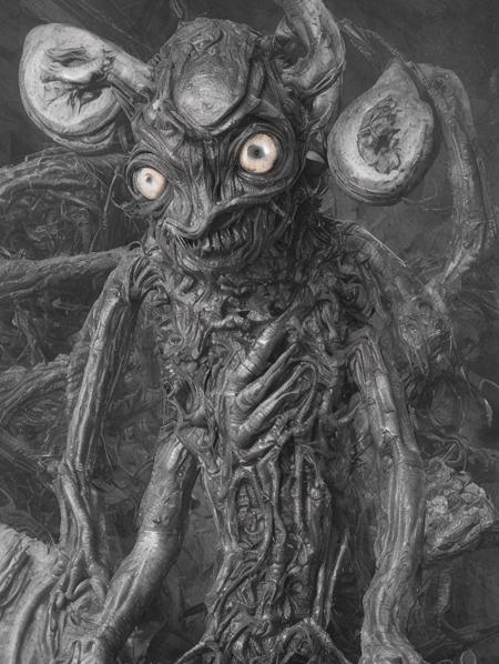 factory, nightmare, demonic, unsettling, creepy, liminal, horror, squirming, uncomfortable, alien, extraterrestrial