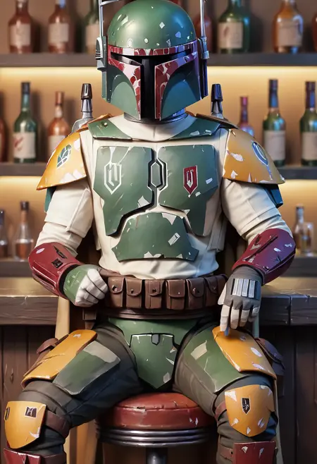 Masked characters from Star Wars- AutismMix [COLLECTION] - Boba Fett