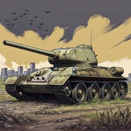 t_34 tank