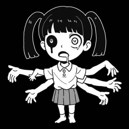 Monoko (Yume Nikki) | モノ子 / ものこ (ゆめにっき) | Pony & Illustrious Illustrious