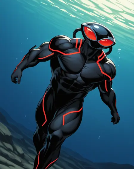 Black Manta Comic (DC Comics) (Illustrious) (AD)
