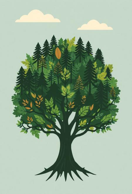 nature themed poster design