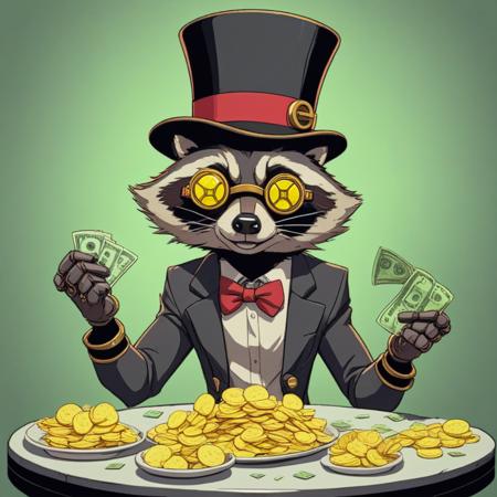 JNetz Character Creator: Raccoon Anthro v1.0