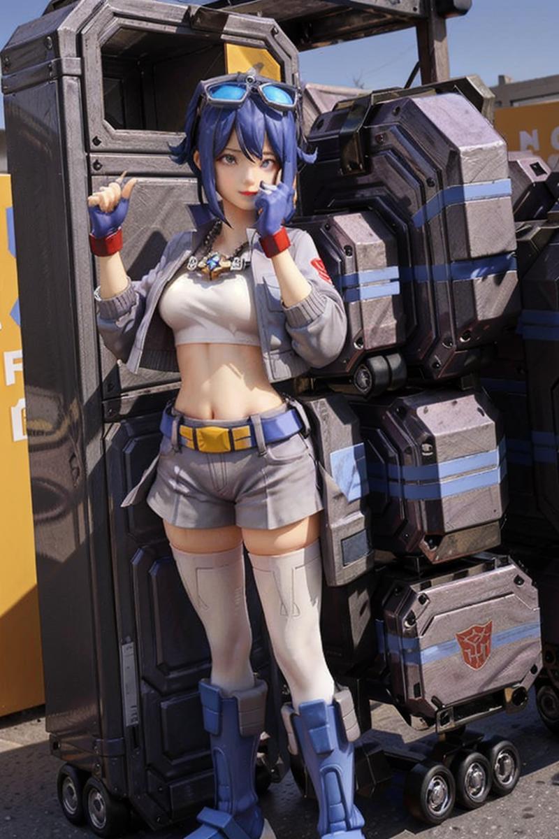 transformers optimus prime girl image by kwResearch