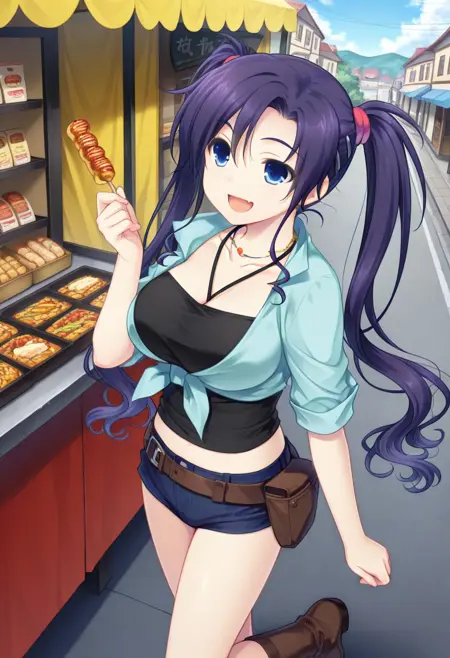 Renjou Yae / 連城 八重 (from '&' - Sora no Mukou de Sakimasu You ni -)