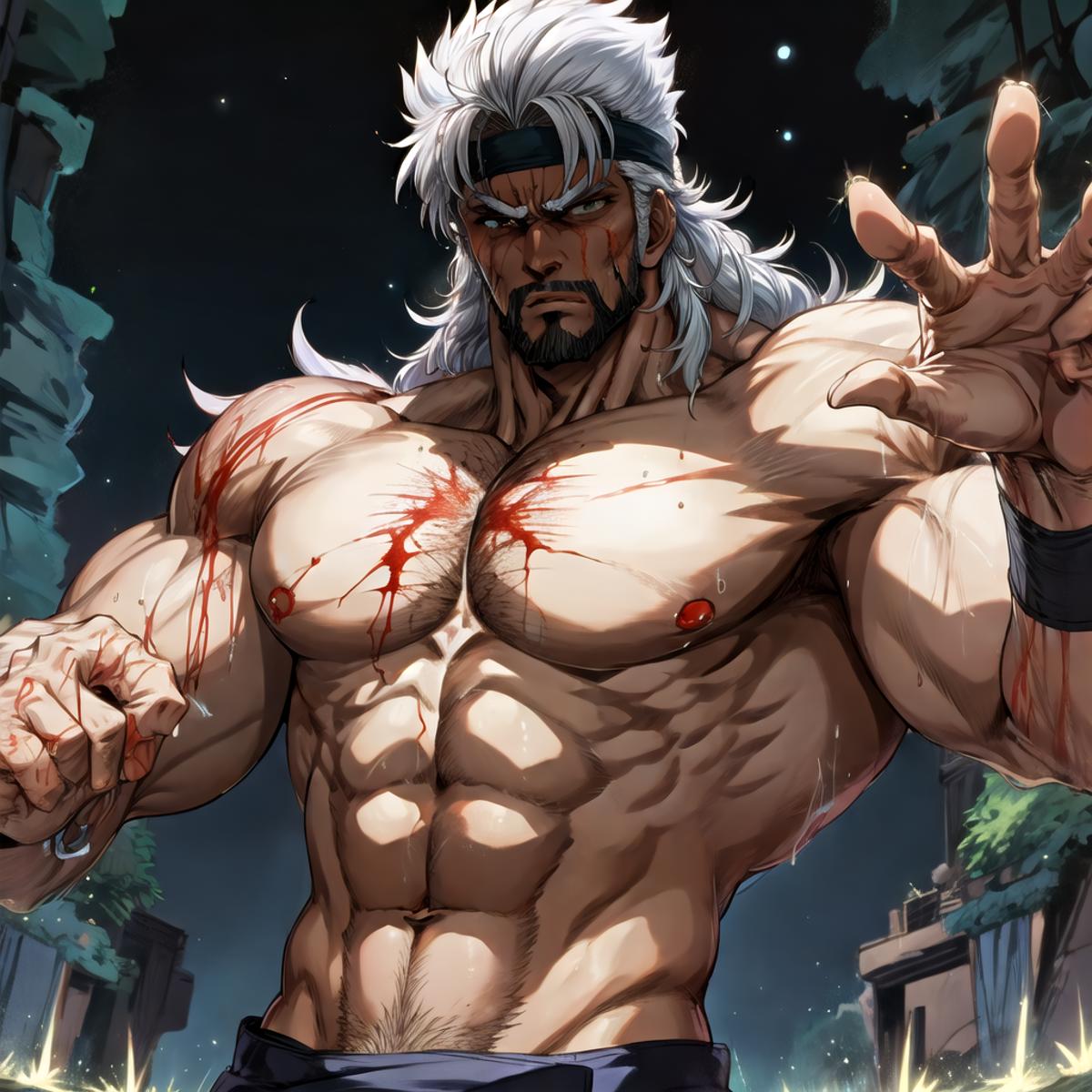 Fist Of The North Star / Hokuto No Ken Style image by pomu_zoo