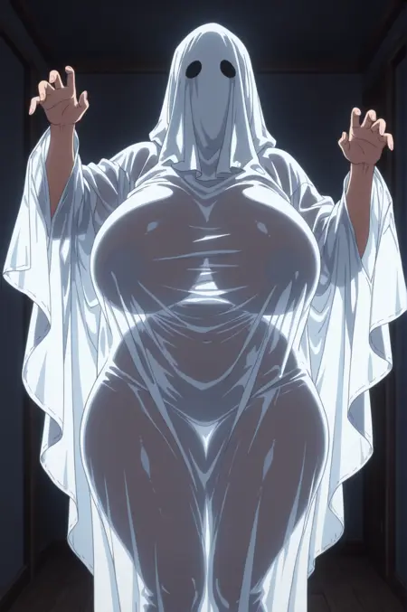 Sexy Ghost Costume - Clothing (Halloween Costume) - Illustrious