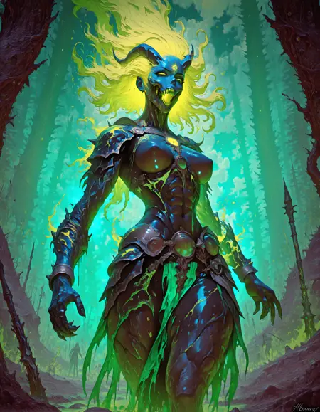 Toxic aura - The wailing death