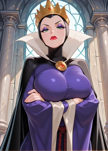 Queen Grimhilde - Disney Illustrious