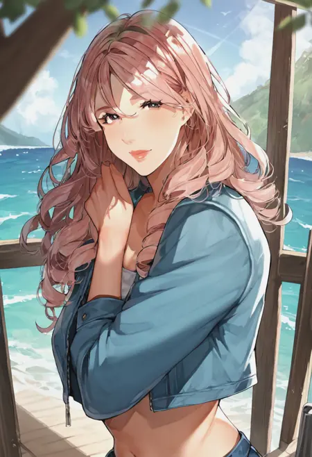 Sakura no Tomoru Hie artstyle (Pony)