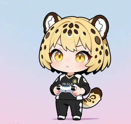 平面涂色q版(Flat painted Q-version)